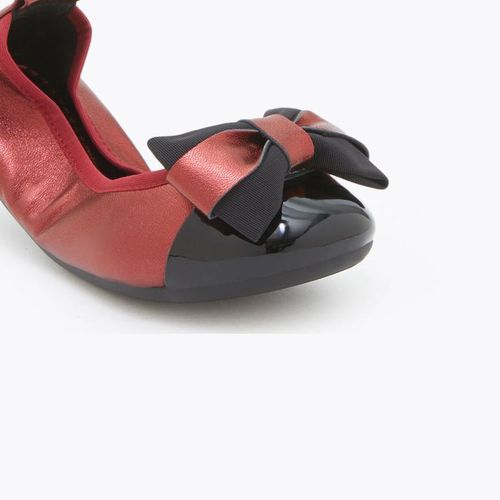 Giày Trẻ Em Pazzion BB3869-2 - DEEP RED - Màu Đỏ Size 20-2